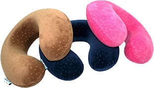 Cojin para Cuello viajes Memory foam - apoyo Cervical